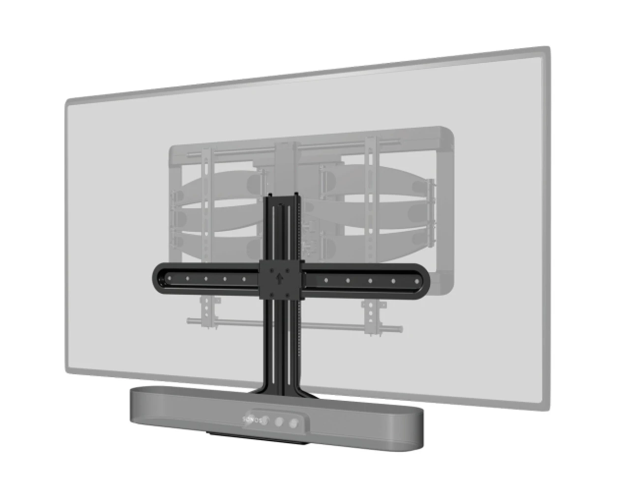 Sanus Adjustable Soundbar TV Mount for Sonos Beam Speaker (WSSBM1-B2)