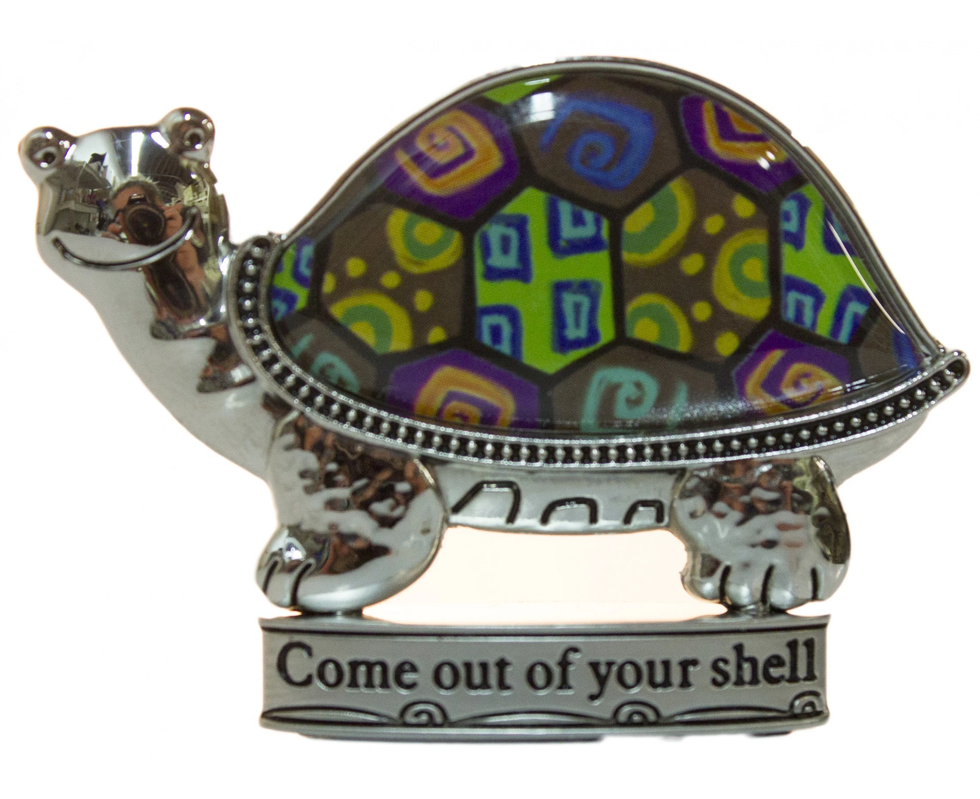 Paradise Figurine - Turtle "Come out of your shell"