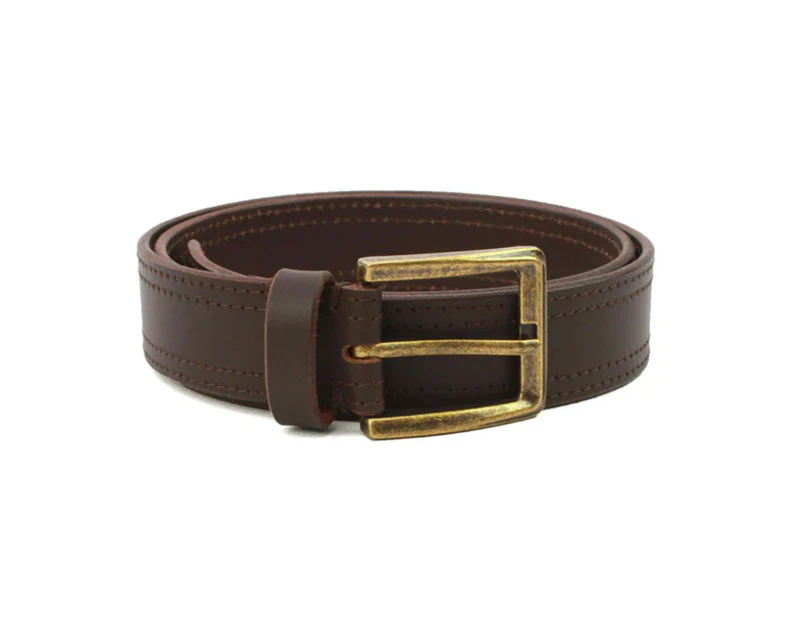 Eastern Counties Leather Mens Connor Leather Waist Belt (Brown) - EL410