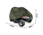 Lawn Mower Cover -Tractor Cover Fits Decks up to 54" Storage Cover Heavy Duty 210D Polyester Oxford-Green-140*66*91CM