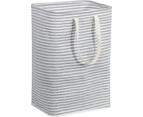 72L Independent Laundry Hamper Foldable clothes hamper with portable extension handle for clothes toys