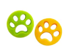 Sticker - 2 Pcs Pet Clothes Epilator Pet Hair Catcher Cleaning Ball Pet Epilator For Dog Hair, Cat Hair And All Pets