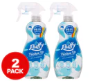 2 x Fluffy Freshen Up Clothes Refresher Spray 400mL