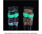 2 Pieces Automatic Water Trap, Bird Waterer, Automatic Feeders,bird Feeder, For Birds Cage Accessories Supplies 13.4*7.5cm*3