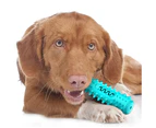 Dog Toy Indestructible Chew Toy, Dog Toy For Dog Brushing Teeth, Indestructible Rubber Bone Dog Toy For Cleaning Teeth With Large Medium Dogs (blue)