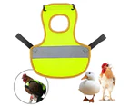 Chicken Vest Harnesses Pet Mesh Reflective Vest Duck Clothes