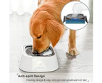 Dog Bowl Dog Water Bowl Leak-Free Water Bowl Slow Water Dispenser Dog Bowl Non-Slip Water Dispenser Feeding Bowl for Dogs and Cats
