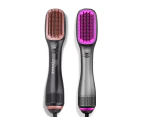 InstAllure Max Ionic Hair Brush Dryer Hot & Cold Air Blowing Comb Professional Salon One Step Hair Straightener Curler Styler And Volumizer Air Brush 1200W