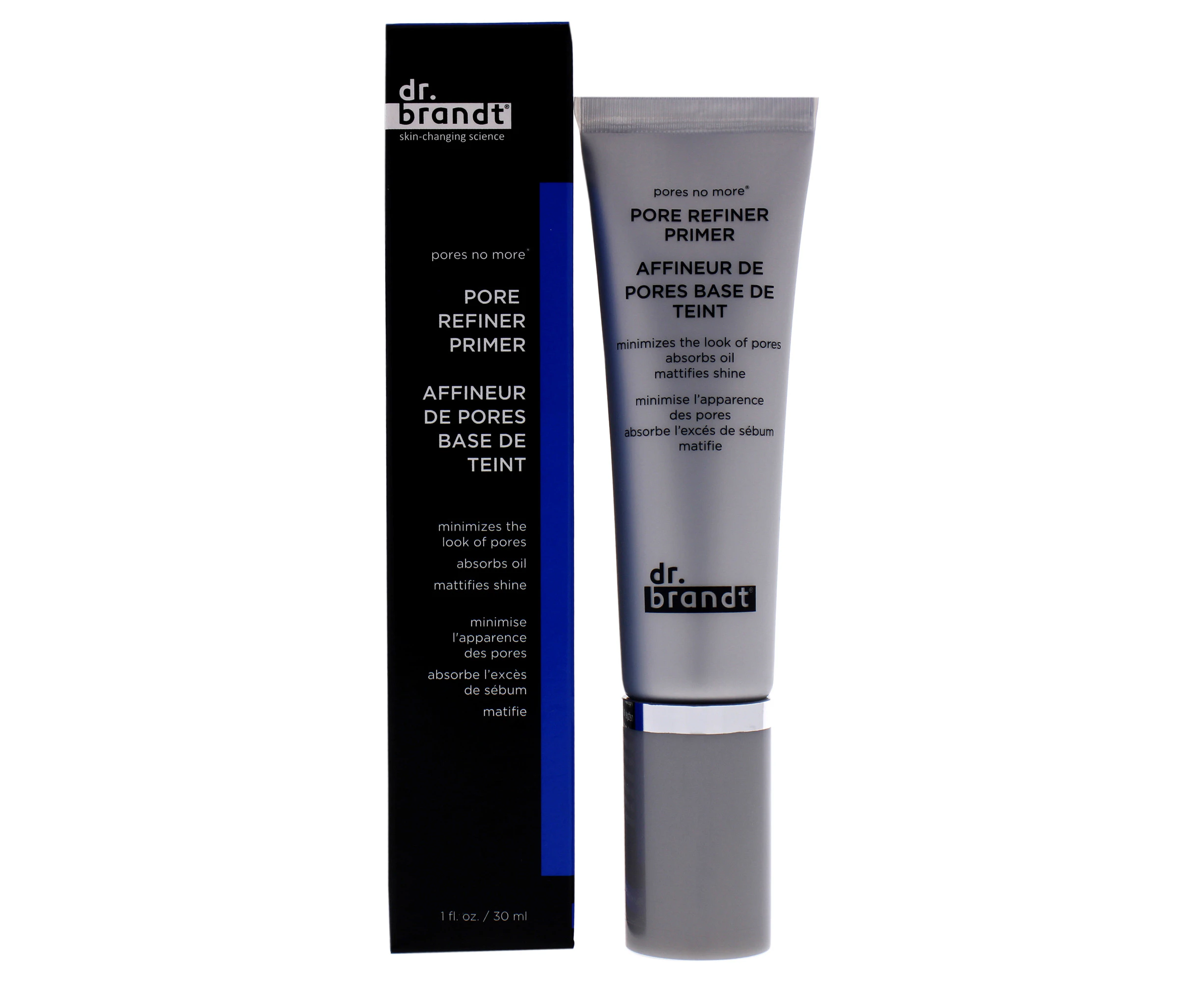 Dr. Brandt Pores No More Pore Refiner Primer - Oily-Combination Skin for Unisex 1 oz Primer Variant Size Value 1 oz