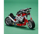 LEGO Technic Motorcycle Model Building Kit 2in1 Realistic Children Kids Toy