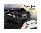 Kids Electric Ride On Car Land Rover Licensed Toy Cars Remote 12V Battery Black