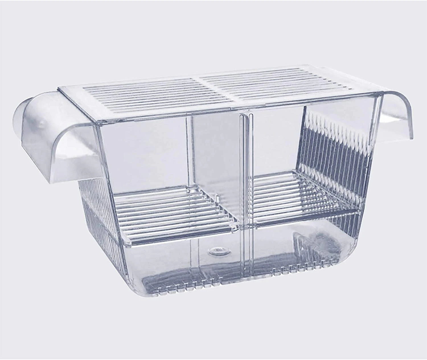 Fish Breeding Box, Perfect Aquarium Partition Acclimation Box for Aggressive Fish, M(8.3*3.7*3.9inch)