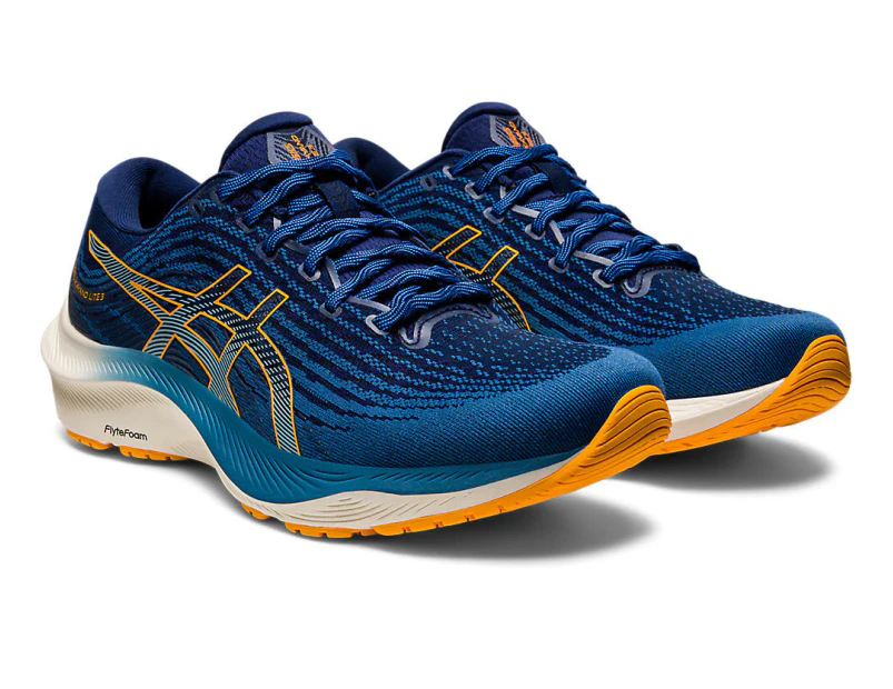 Asics Men's Gel Kayano Lite 3 Sneakers Running Shoes Runners - Azure/Amber