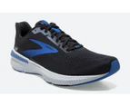 Brooks Mens Wide 2E Launch GTS 8 Sneakers Shoes Athletic Running - Black/Blue