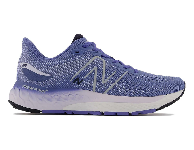 New Balance Womens Fresh Foam X 880v12 Sneakers Shoes-Night Air/Libra/Night Sky