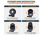 Telescope Phone Adapter, Universal Cell Phone Mount Compatible Binoculars, Monocular, Microscope, Spotting Scope, Telescope