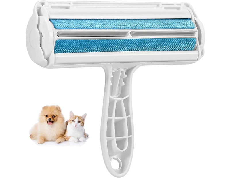 Pet Hair Remover Roller, Reusable Lint Hair Removal Brush for Dog Cat Animal, Easy to Self Clean with Pet Hair Remover