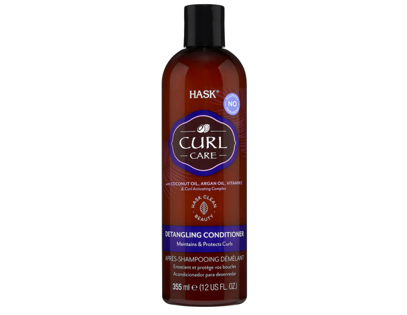 Hask Curl Care Detangling Conditioner 355mL