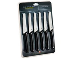 Scanpan Spectrum Black Steak Knife Set 6pc