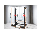 Adjustable Squat Rack Fitness Weight Lifting Barbell Stand Gym