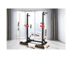BLACK LORD Adjustable Squat Rack Barbell Stand