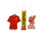 Liverpool FC Car Air Freshener (Pack of 3) (Red/Yellow/White) - BS3420