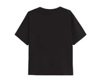 Jurassic Park Girls Gradient Logo T-Shirt (Black) - TV1918