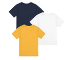 Transformers Boys Optimus Prime & Bumblebee T-Shirt (Pack of 3) (Navy/White/Yellow) - TV1965