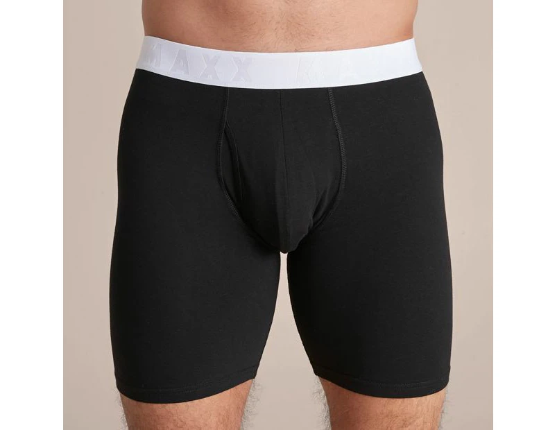 Maxx Long Leg Trunks - Black