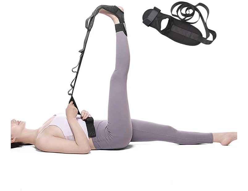 Yoga Stretching Strap Non Elastic Leg Foot Bands Stretcher Flexibility Balance Stretch Strap