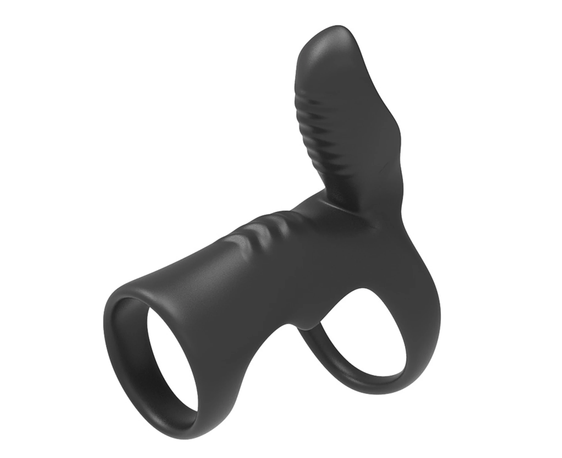 Silicone Penis Ring Couples Men's Penis Ring, Clitoral Ring Couples Double Ring delay Toys-Men's Elastic Penis Ring