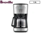 Breville 1.5L The Aroma Style Electronic Filter Coffee Machine - LCM700BSS