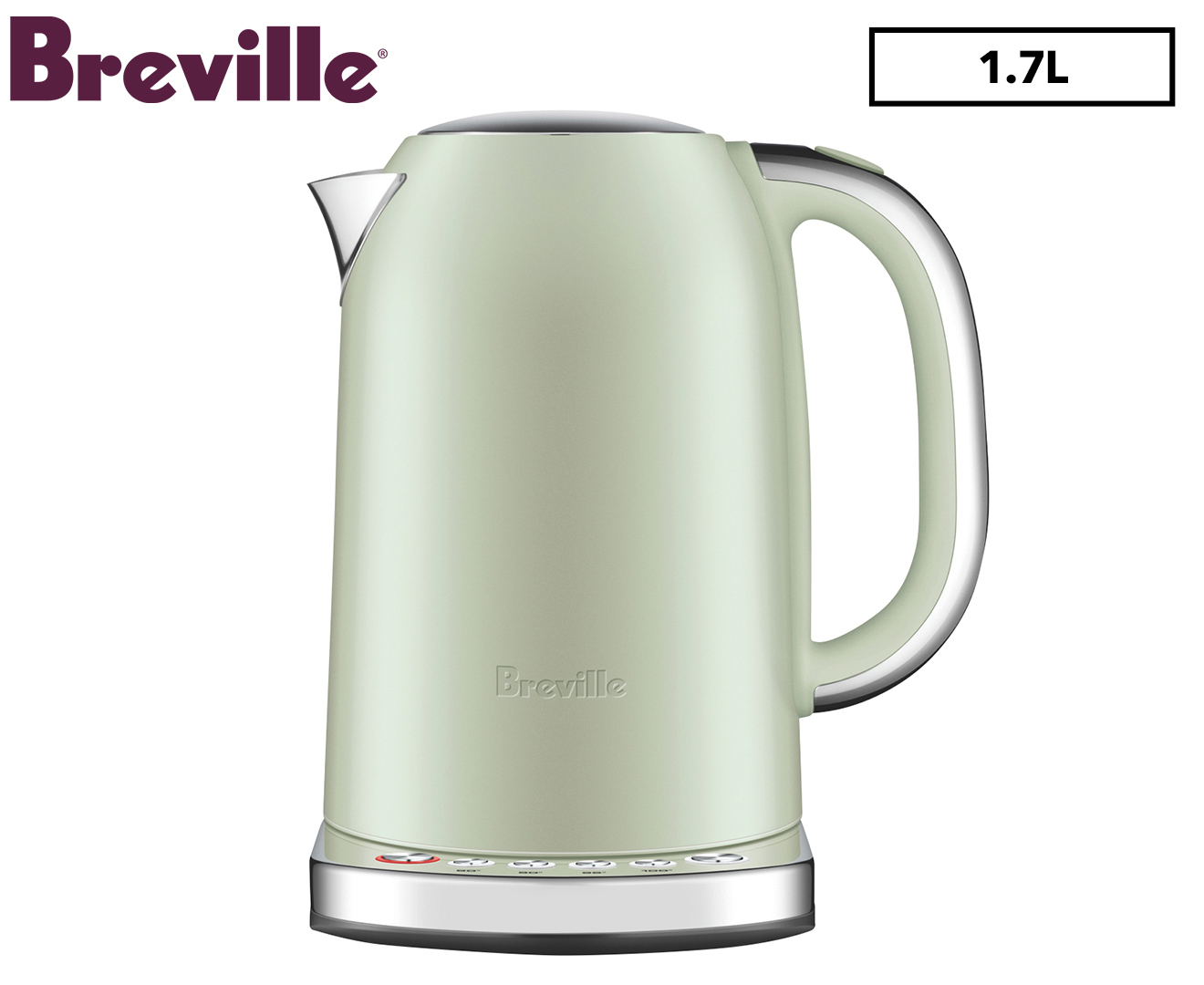 Breville 1.7L TempSet Kettle - Sage Green | Catch.co.nz