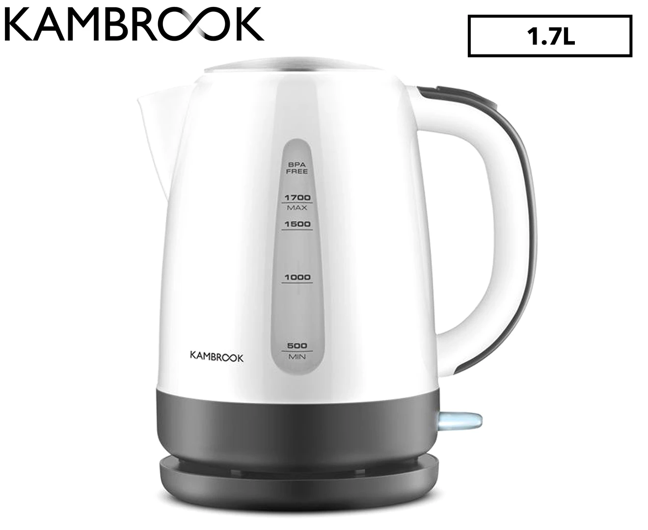 Kambrook 1.7L Pour w/ Ease Kettle