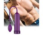 SunnyHouse Sucking Masturbation Pump Stylish Portable Negative Pressure Manual Tightly Wrapped Increase Joy ABS Aero-up Penis Pump for Fun - E
