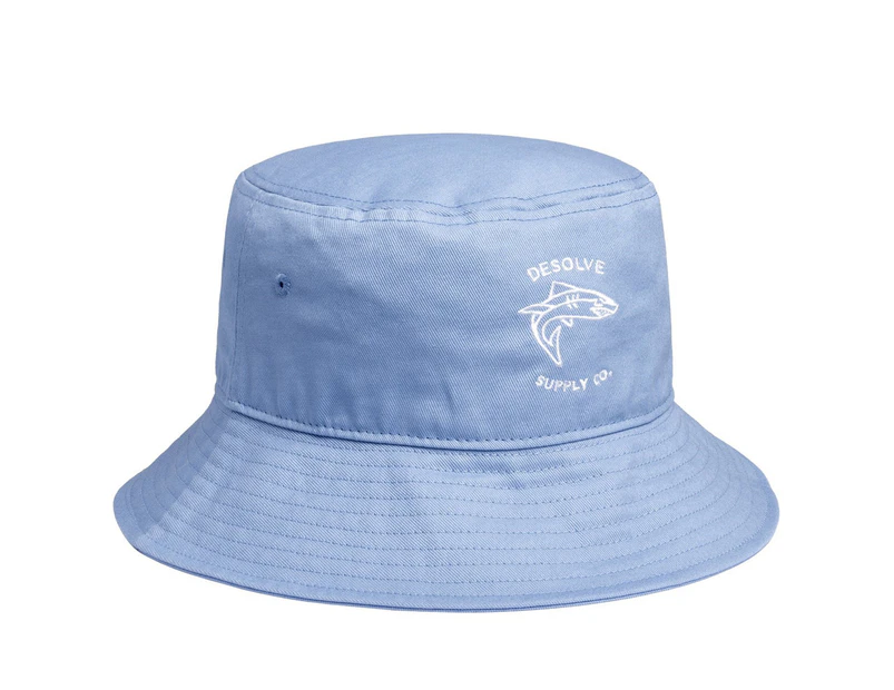 Desolve Shark Bucket Hat Dusk Blue XL - Blue