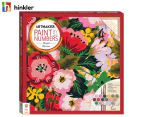 Hinkler Art Maker Paint By Numbers Canvas: Bright Blooms