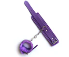 BDSM 10 pcs Bondage Kit / Fetish Restraint Set - Purple