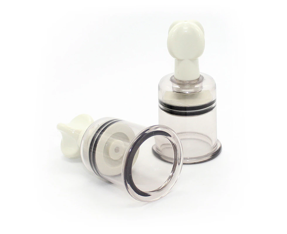 Miraco 2PC Nipple Sucker Twist Vacuum Pump Breast Stimulator