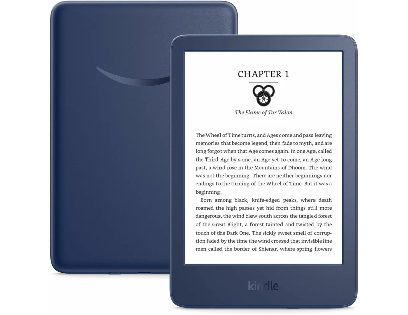 Amazon Kindle 2022 16GB 6inch Screen E-Reader Blue