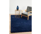 Rug Culture 290x200cm Laguna Shag Rug - Denim