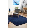 Rug Culture 290x200cm Laguna Shag Rug - Denim