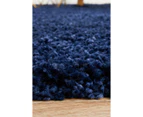 Rug Culture 290x200cm Laguna Shag Rug - Denim