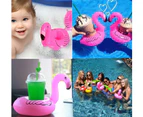 10 Pack Drink Floats Cute Animal Pool Drink Holder Set Reusable Inflatable Float Cup Coasters for Summer Pool Party