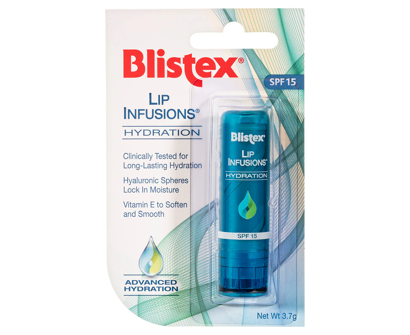 Blistex Lip Infusions Hydration SPF15 Lip Balm 3.7g