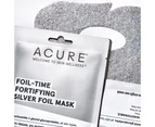 Acure Foil Time Fortifying Silver Foil Mask (1 Single Use Mask)