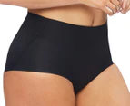 Nancy Ganz Body Women's Tummy Shaping Waisted Brief - Black