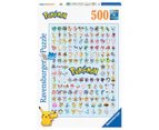 Ravensburger 14781 Pokemon Pokémon Pokédex 1st Generation 500 Piece Puzzle, No Colour, Norme - Catch
