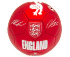 England FA Signature Football (Red) - TA10335