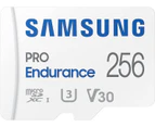 Samsung Pro Endurance 256GB Micro SD Card Class 10 UHS-I SDHC SDXC DashCam Security